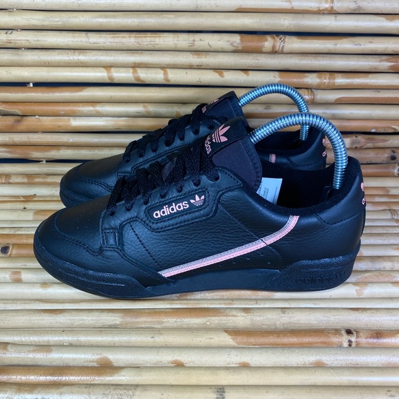 adidas continental 80 black pink